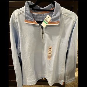 Tommy Bahama Ben & Terry Half-Zip Sweater